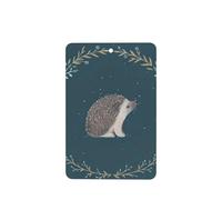 Phayah Cute Little Hedgehog Pattern Lavender Scent Car Air Freshener Rectangle Card Hanging Hanging Scented Card 6 Pcs For Cars Closet Shoe