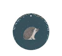 Phayah Cute Little Hedgehog Pattern Lavender Scent Car Air Freshener Round Shape Card Hanging Hanging Scented Card 6 Pcs For Cars Closet Shoe