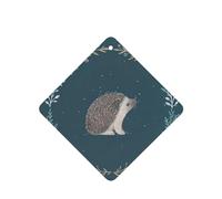 Phayah Cute Little Hedgehog Pattern Lavender Scent Car Air Freshener Square Card Hanging Hanging Scented Card 6 Pcs For Cars Closet Shoe