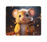 Phayah Cute Mouse Boy Pattern Mouse Pad Designs,Portable Office Non-Slip Rubber Base Wireless Mouse Pad for Gaming Mat for Laptop, Office Home 10 X 12 Inch