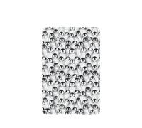 Phayah Cute Penguins Sketch Pattern Lavender Scent Car Air Freshener Rectangle Card Hanging Hanging Scented Card 4 Pcs For Cars Closet Shoe
