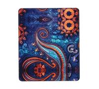 PHAYAH Decorative Pattern Pattern Mouse Pad Waterproof Surface & Non-Slip Rubber Base with Stitched Edges Gaming Mouse Mat for Laptop 8.3 X 10.3 in