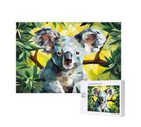 Phayah Diamond Koala Puzzles For Adults 300 Pieces For Home Decor Children'S Intelligence Development Toys 15.7 X 11"