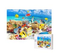 Phayah Diving Bluebird Jigsaw Puzzles For Adults 300 Pieces.Home Decor Birthday Party For Men Women 15.7 X 11"