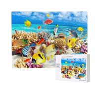 Phayah Diving Bluebird Jigsaw Puzzles For Adults 500 Pieces.Home Decor Birthday Party For Men Women 20.4 X 15"