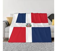 PHAYAH Dominican Republic Pattern Ultra-Soft Micro Blanket Flannel Blankets For Couch Sofa Bed Living Room Office Lunch Break 50"X40"