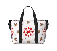Phayah Eight-Way Rotation Travel Duffel Bag,Sports Tote Gym Bag,Shoulder Weekender Overnight Bag For Women, Black, One Size, Black, One Size