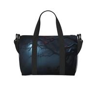 Phayah Enchanted Jungle Kapok Travel Duffel Bag Handbag Carry-On Luggage Bag Overnight Foldable Unisex Airline Travel Personal Items Bag