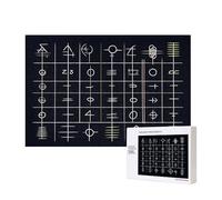 Phayah Equation Symbol Puzzles 300 Piece For Jigsaw Puzzle Wooden Puzzle For Family Friend Home Decor Wall Art 15.7 X 11 In