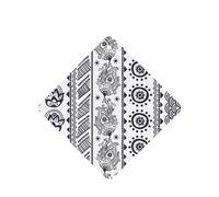 Phayah Fabric Pattern.Webp Pattern Lavender Scent Car Air Freshener Square Card Hanging Hanging Scented Card 6 Pcs For Cars Closet Drawer