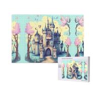 Phayah Fairytale Castle Jigsaw Puzzles for Adults 1000 Pieces.Home Decor Birthday Party for Men Women 29.5 X 19.7