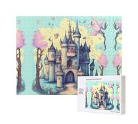 Phayah Fairytale Castle Jigsaw Puzzles For Adults 500 Pieces.Home Decor Birthday Party For Men Women 20.4 X 15"