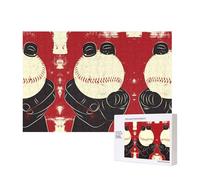 Phayah Fastball Ball Pitcher Jigsaw Puzzles For Adults 300 Pieces.Home Decor Birthday Party For Men Women 15.7 X 11"