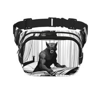 Phayah Fierce Werewolf Men Women Hip Bum Bag With Adjustable Strap For Outdoors Workout Traveling Casual Running Hiking Cycling