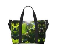 Phayah Fig Travel Duffle Bag Weekender Overnight Gym Tote For Women Girls Shoulder Bag Workout Water Resistant, Black, One Size, Black, One Size