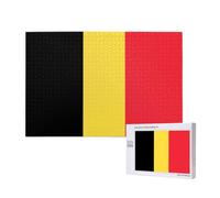 Phayah Flag Of Belgium Puzzles For Adults 1000 Pieces For Home Decor Children'S Intelligence Development Toys 29.5 X 19.7"