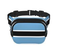 Phayah Flag Of Botswana Men Women Hip Bum Bag With Adjustable Strap For Outdoors Workout Traveling Casual Running Hiking Cycling