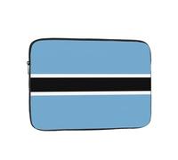 PHAYAH Flag Of Botswana Patterned Laptop Sleeve Bag, 10-Inch Shockproof Laptop Sleeve, Slim Laptop Bag,...