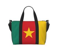 Phayah Flag Of Cameroon Crossbody Travel Bag Overnighter Duffel Bags Carry On Size Ideal For School Or Overnight Travel Bag