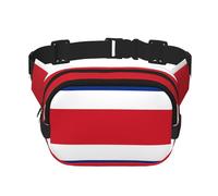 Phayah Flag Of Costa Rica Men Women Hip Bum Bag With Adjustable Strap For Outdoors Workout Traveling Casual Running Hiking Cycling