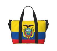 Phayah Flag Of Ecuador Travel Duffel Bag Handbag Carry-On Luggage Bag Overnight Foldable Unisex Airline Travel Personal Items Bag