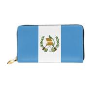 PHAYAH Flag Of Guatemala Pattern Wallet Women Leather Wallet Credit Card Holder Clutch Long Ladies Billfold