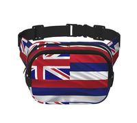 Phayah Flag Of Hawaii American Men Women Hip Bum Bag With Adjustable Strap For Outdoors Workout Traveling Casual Running Hiking Cycling