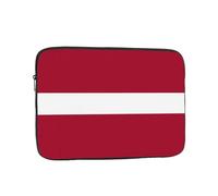 PHAYAH Flag Of Latvia Patterned Laptop Sleeve Bag, 15 Inch Shockproof Laptop Sleeve, Slim Laptop Bag,...
