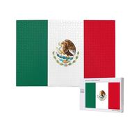 Phayah Flag Of Mexico Puzzles For Adults 1000 Pieces For Home Decor Children'S Intelligence Development Toys 29.5 X 19.7"