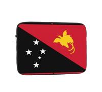 PHAYAH Flag Of Papua New Guinea Patterned Laptop Sleeve Bag, 17 Inch Shockproof Slim Laptop Bag Briefcase Carrying Laptop Cover