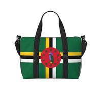 Phayah Flag Of The Commonwealth Of Dominica Crossbody Travel Bag Overnighter Duffel Bags Carry On Size Ideal For School Or Overnight Travel Bag