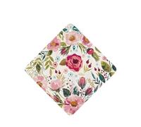 Phayah Flower Leaf Pattern Lavender Scent Car Air Freshener Square Card Hanging Hanging Scented Card 4 Pcs For Cars Closet Drawer Eliminate