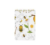 Phayah Flying Bees Daisy Honey Pattern Lavender Scent Car Air Freshener Rectangle Card Hanging Hanging Scented Card 6 Pcs For Cars Closet Shoe