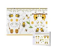 Phayah Flying Bees Daisy Honey Puzzles For Adults 1000 Pieces For Home Decor Intelligence Development Toys 29.5 X 19.7"