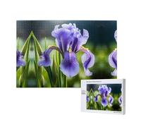 Phayah French National Flower Puzzles 1000 Piece For Jigsaw Puzzle Wooden Puzzle Forfamily Friend Home Decor Wall Art 29.5 X 19.7 In