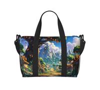 Phayah Fruit Tree At Village Head Travel Duffel Bag Handbag Carry-On Luggage Bag Overnight Foldable Unisex Airline Travel Personal Items Bag