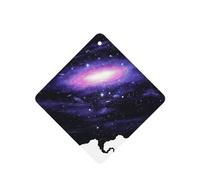 Phayah Galaxy Space Art Pattern Lavender Scent Car Air Freshener Square Card Hanging Hanging Scented Card 6 Pcs For Cars Closet Shoe