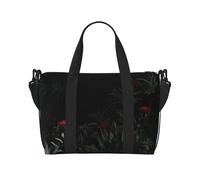 Phayah Garden At Night Travel Duffel Bag Handbag Carry-On Luggage Bag Overnight Foldable Unisex Airline Travel Personal Items Bag