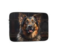 PHAYAH German Shepherd Patterned Laptop Sleeve Bag, 12 Inch Shockproof Laptop Sleeve, Slim Laptop Bag,...