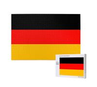 Phayah Germany Flag Pattern Puzzle Unique Jigsaw Wall Art Picture for Home Decoration 1000 Pcs