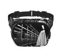 Phayah Ghost At Midnight Pattern Fanny Waist Packs For Men Women, Waist Bag Hip Pack For Travel Hiking Running Outdoor Sports