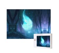 Phayah Ghost Puzzles 300 Piece For Jigsaw Puzzle Wooden Puzzle For Family Friend Home Decor Wall Art 15.7 X 11 In