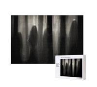 Phayah Ghostly Shadow By The Tree Puzzles For Adults 300 Pieces For Home Decor Children'S Intelligence Development Toys 15.7 X 11"
