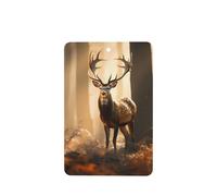 Phayah Glowing Deer In The Forest Pattern Lavender Scent Car Air Freshener Rectangle Card Hanging Hanging Scented Card 6 Pcs For Cars Closet Shoe