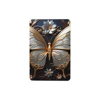 Phayah Gold White Butterflies Pattern Lavender Scent Car Air Freshener Rectangle Card Hanging Hanging Scented Card 6 Pcs For Cars Closet Drawer