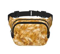 Phayah Golden Wheat Mango Waist Pack Bag,Fanny Pack For Men,Women, Workout Traveling Casual Running Hiking Cycling, Bum Bag