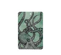 Phayah Green Octopus Pattern Lavender Scent Car Air Freshener Rectangle Card Hanging Hanging Scented Card 6 Pcs For Cars Closet Shoe