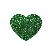 Phayah Green Sequin Sparkle Pattern Lavender Scent Car Air Freshener Heart Shape Card Hanging Hanging Scented Card 6 Pcs For Cars Closet Drawer Eliminate