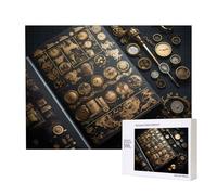 Phayah Handbook Vintage Puzzles For Adults 500 Pieces For Home Decor Intelligence Development Toys 20.4 X 15"