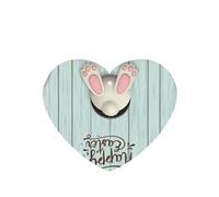 Phayah Happy Easter Eggs Bunny Tail Pattern Lavender Scent Car Air Freshener Heart Shape Card Hanging Hanging Scented Card 6 Pcs For Cars Closet Drawer Eliminate